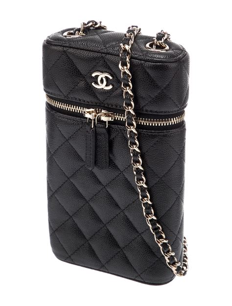 chanel vanity phone holder|CHANEL.